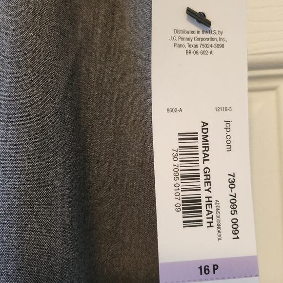 NWT Gray Suit Skirt Worthington - Picture 2 of 3